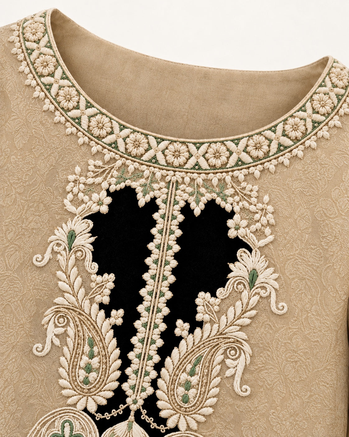 Naqsh – neckline